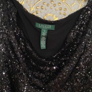 Evening dress/formal or semi formal with sequence